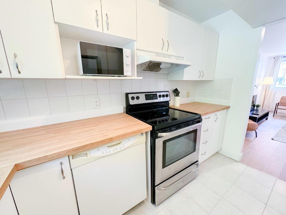 Apartament Cozy 1Bed In Downtown 3Min To Metro Free Parking Montreal Zewnętrze zdjęcie